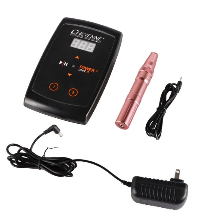 Permanent Makeup Tattoo Machine Kit Silver